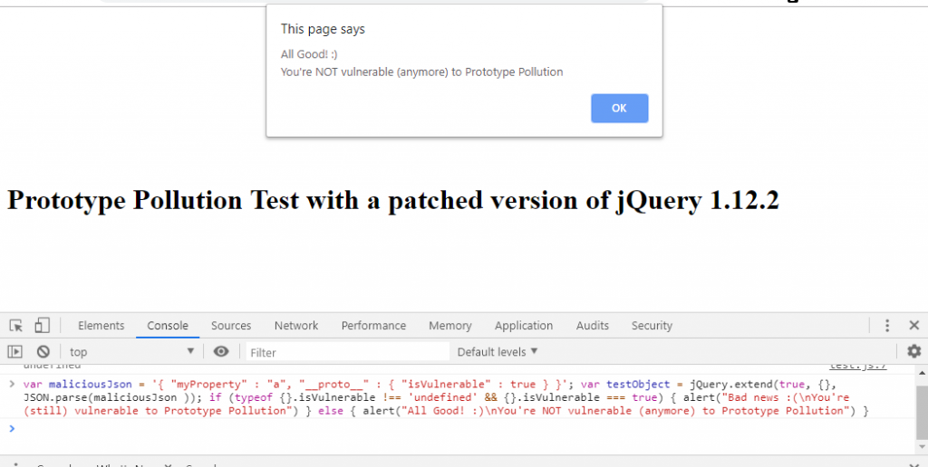 duidelijk muur Kosten Mitigating CVE-2019-11358 in old versions of jQuery – PrivacyWise