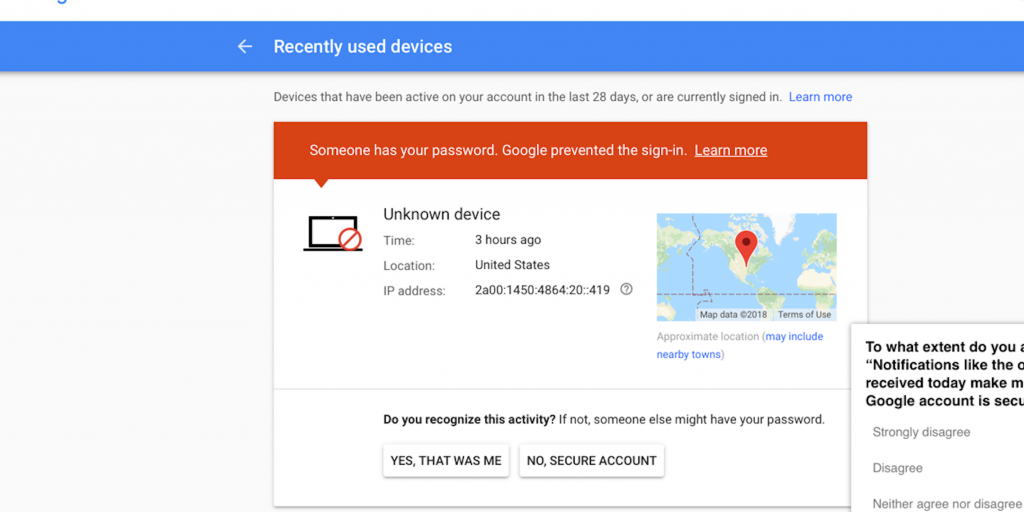 Google sign-in